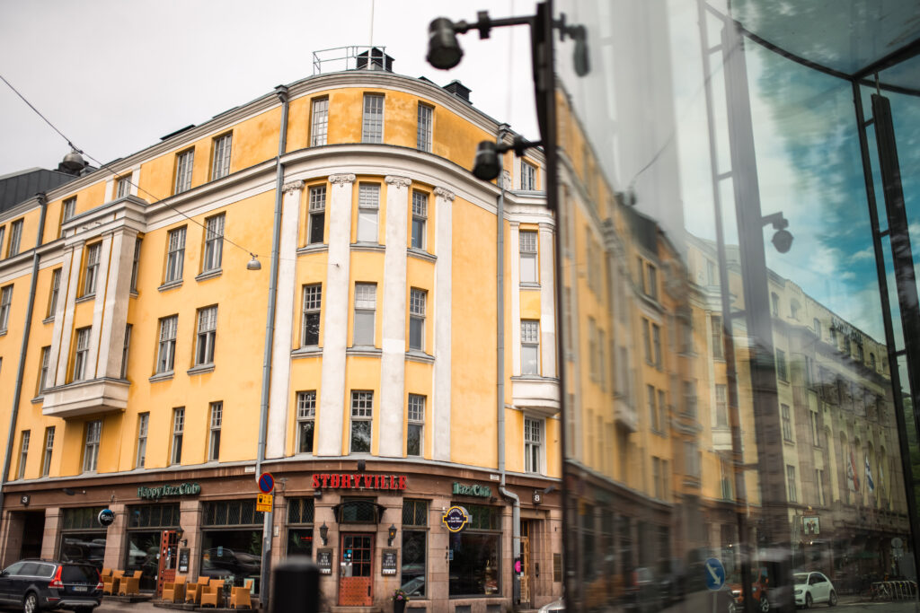 Yrittäjäkassan toimistorakennus Helsingissä.