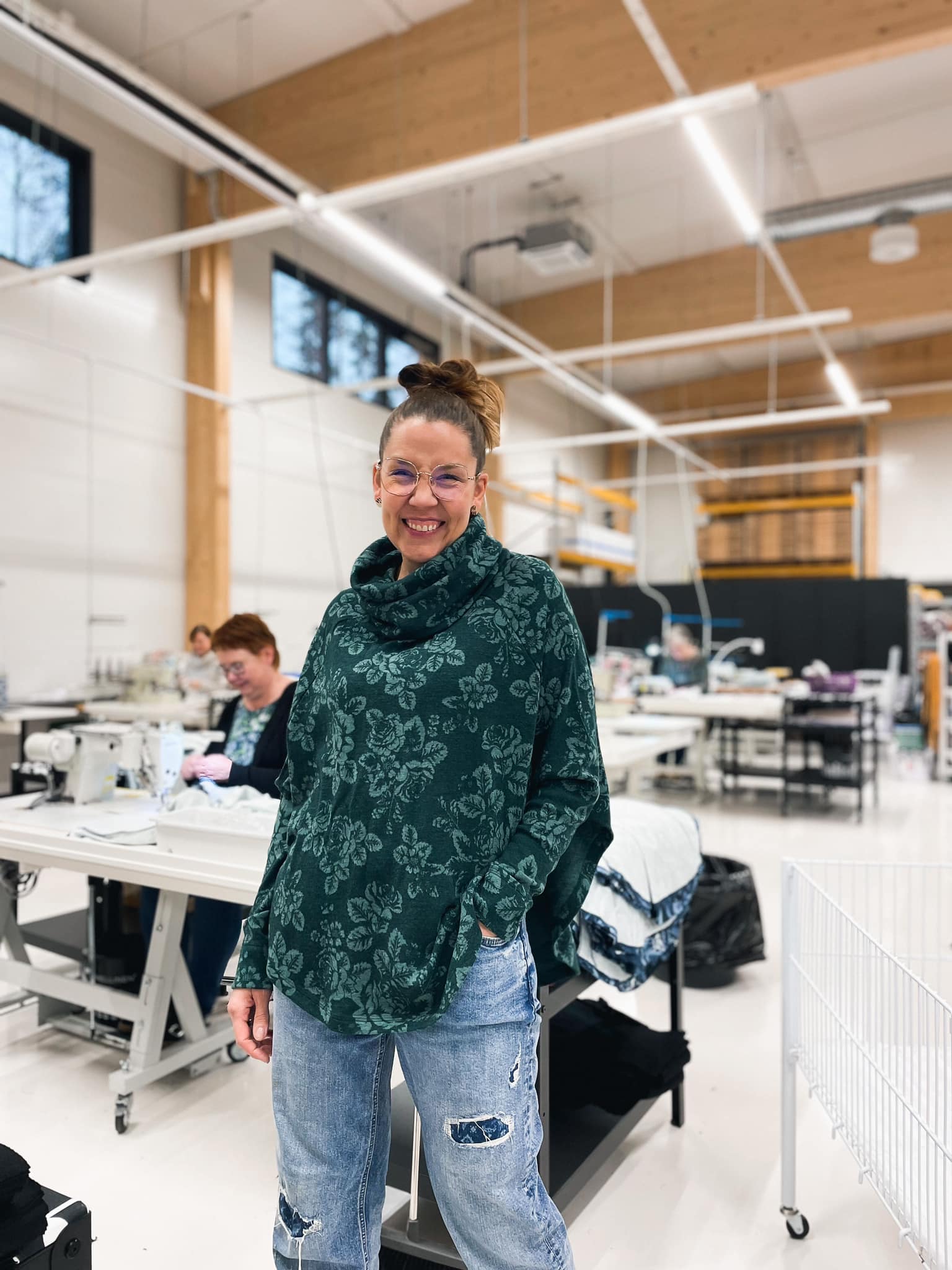 Uhkarohkein yrittäjä -kilpailussa kunniamaininta Liisa Häklille