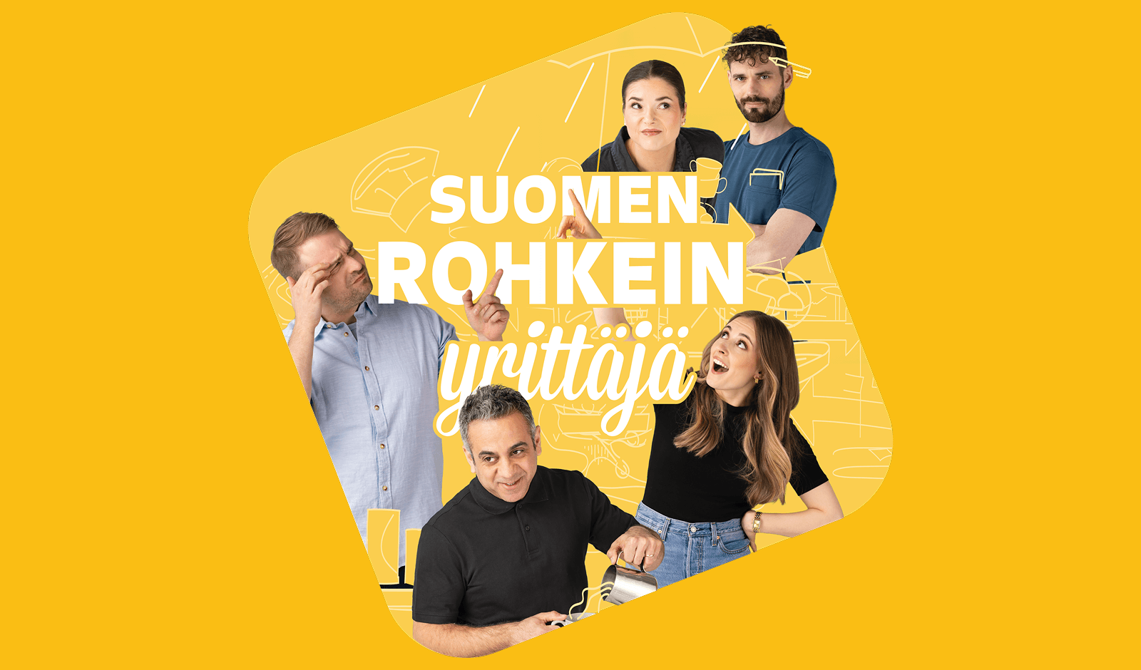 Suomen rohkein yrittäjä 2026 finalistit valittu